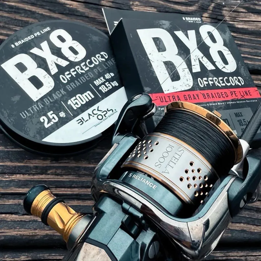 【馨馨路亞釣具】BLACK OPS. 戰鬥級 PE線 BX8 高密度編織 耐磨 路亞線 母線