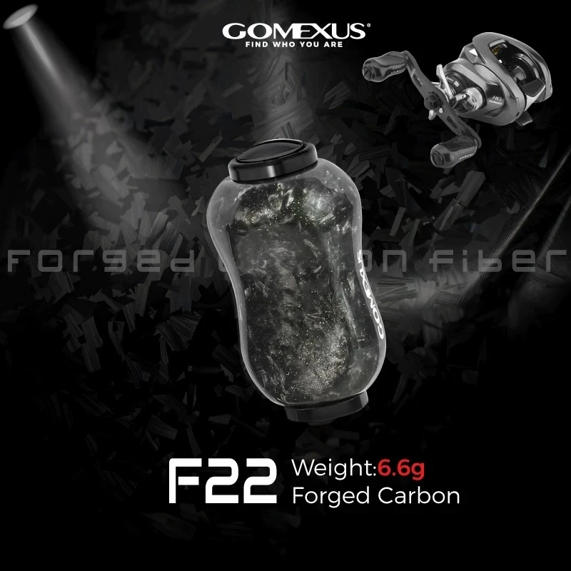 Gomexus K122 鍛造碳 握丸 紡車 小烏龜