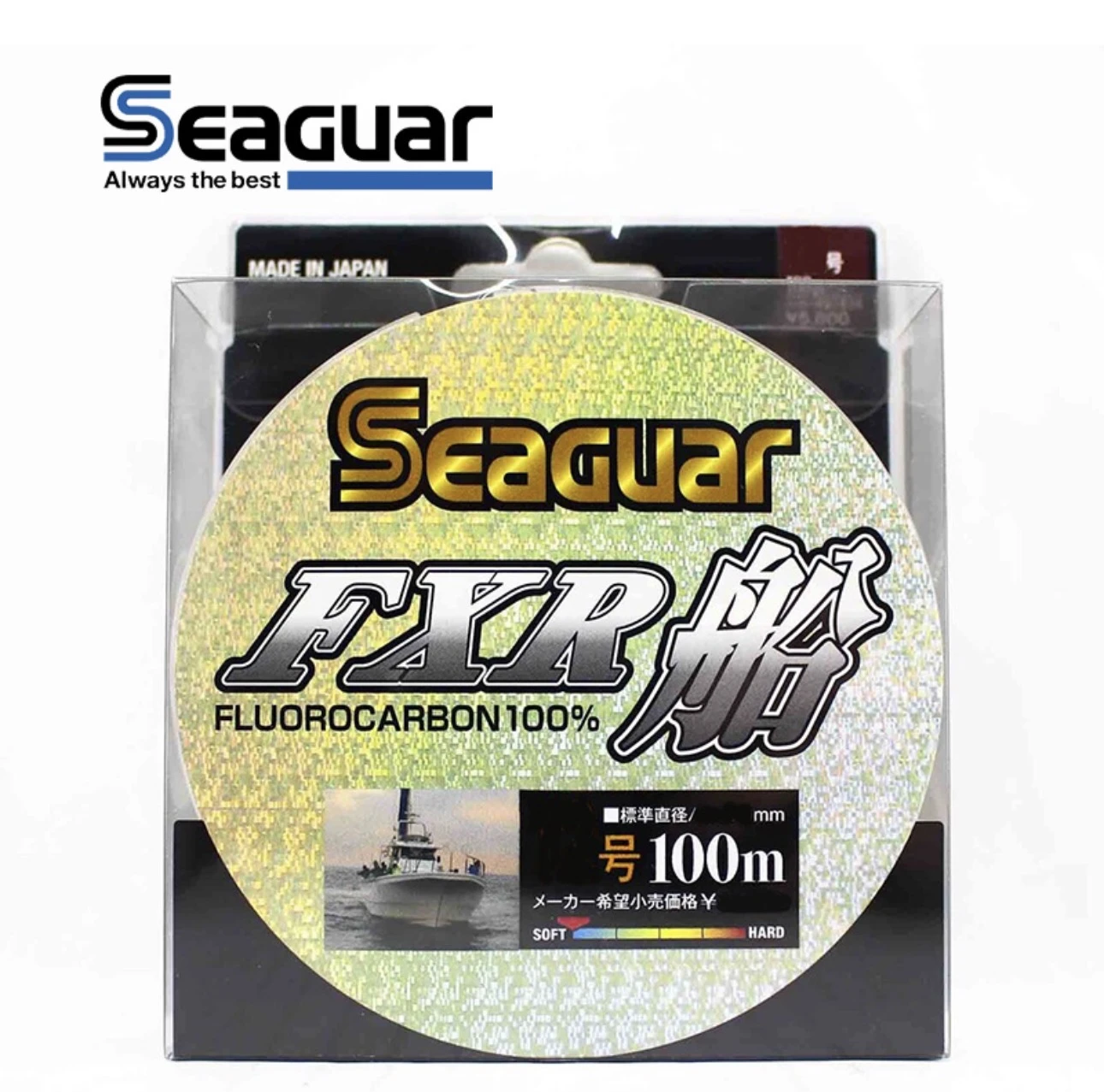 Seaguar FXR船 100m 碳纖維線 前導線 子線