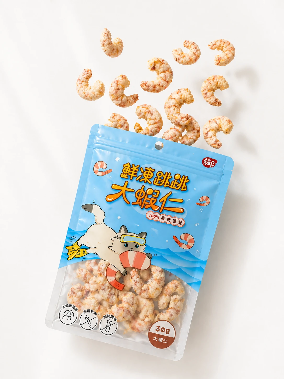 鮮凍跳跳大蝦仁