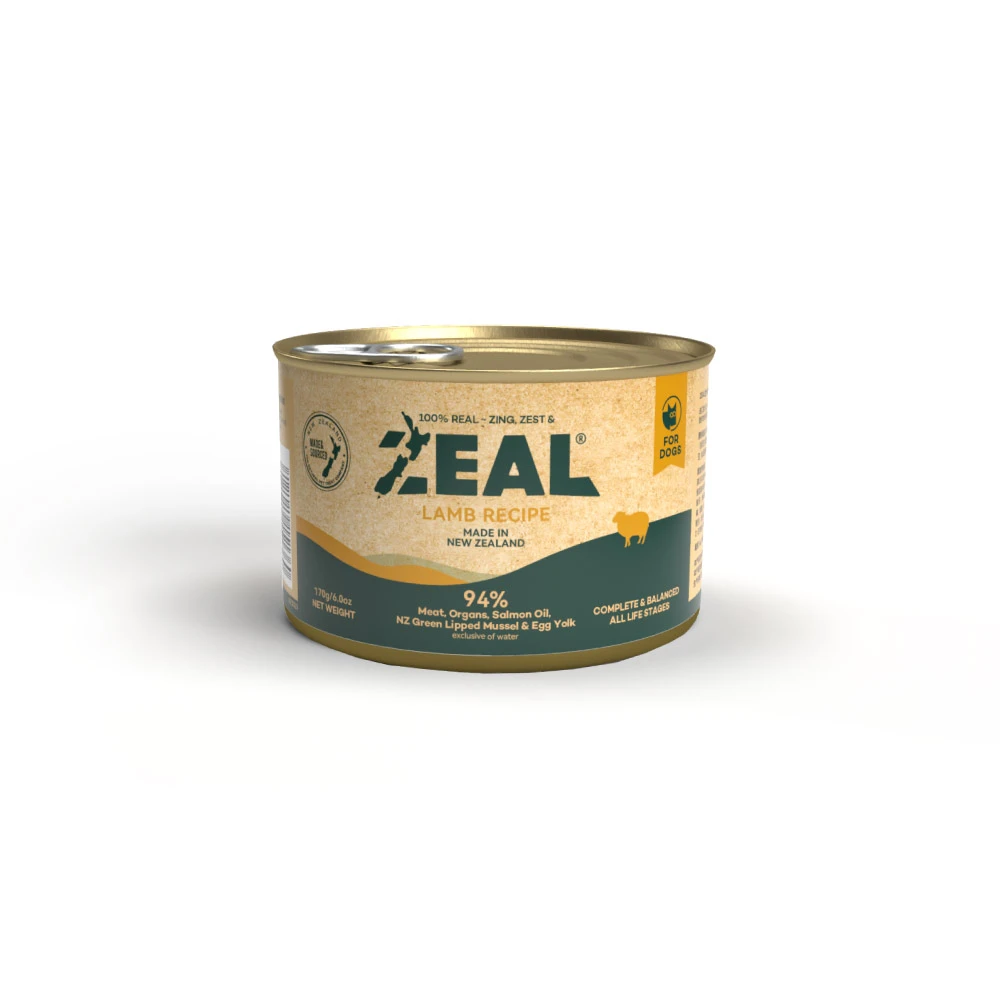 【ZEAL真致】鮮肉無穀犬主食罐｜放牧羊 | 24入