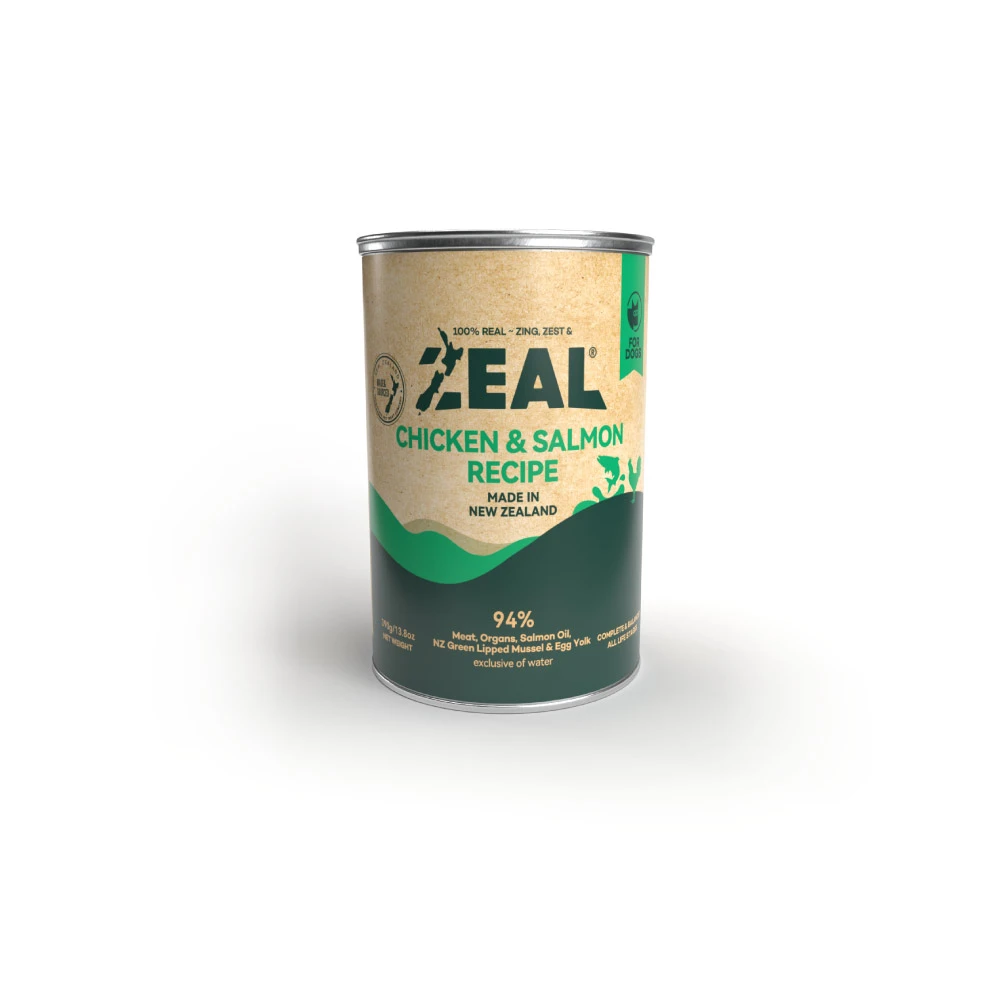 【ZEAL真致】鮮肉無穀犬主食罐｜野雞鮭 | 24入