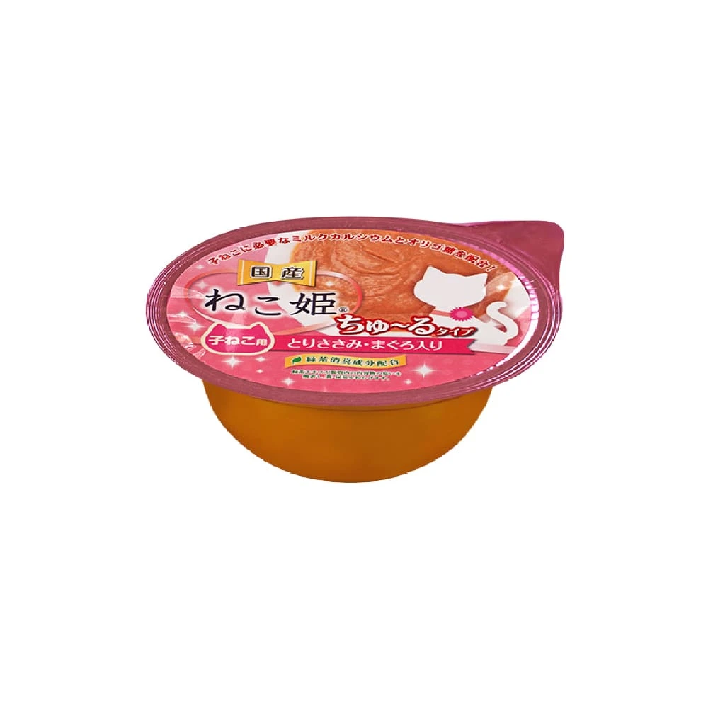 【貓姬】幼貓肉泥杯｜雞肉鮪魚60g | 6入