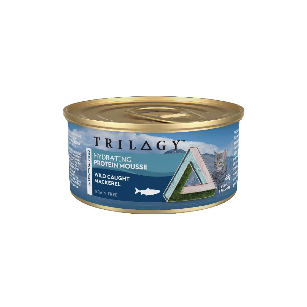【奇境】無穀成貓慕斯主食罐｜野生鯖魚85g｜12入、24入