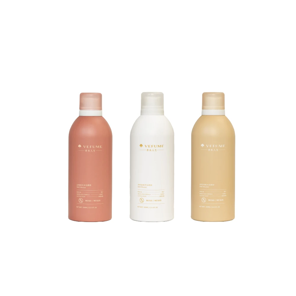 【任選3瓶】沐浴慕斯 350ML (舒眠軟木/靜奢侘寂/棉柔寶寶)