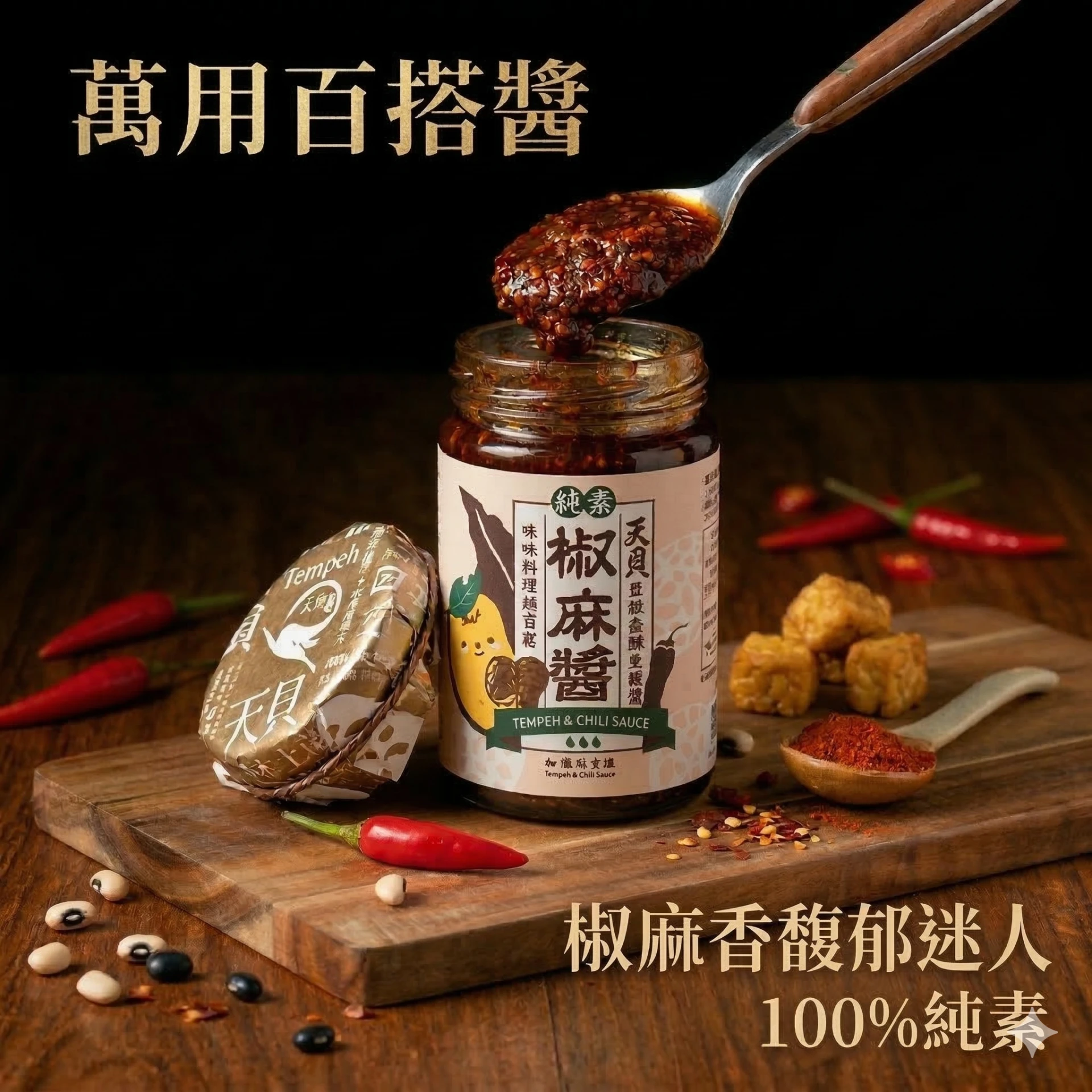【翔鶴佳】天貝椒麻醬 天貝瓣拌醬 220g