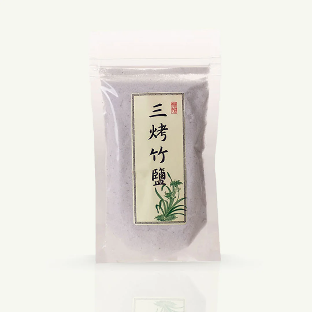 【台東清淨母語】 三烤竹鹽 150g