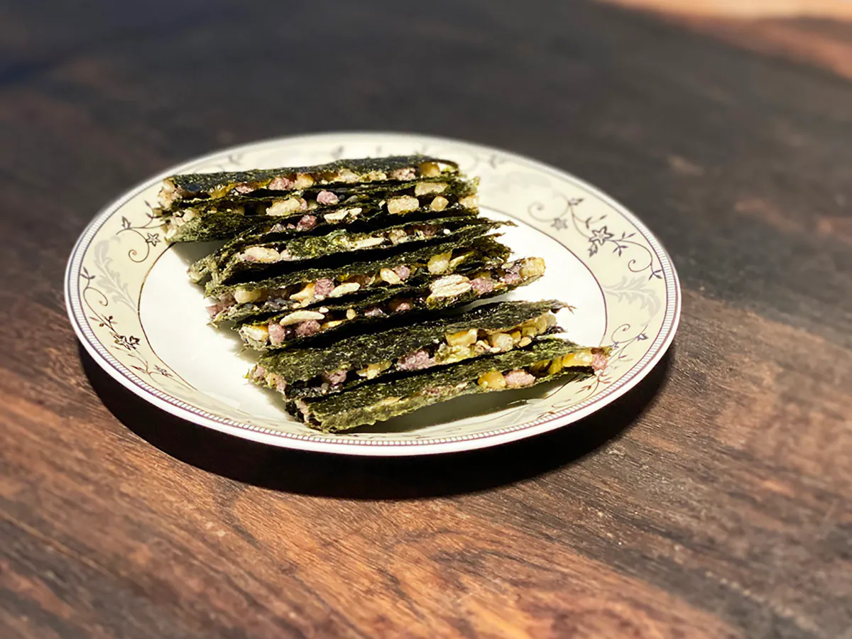 【高仰三】黑珍穀禾果海苔 65g 純素