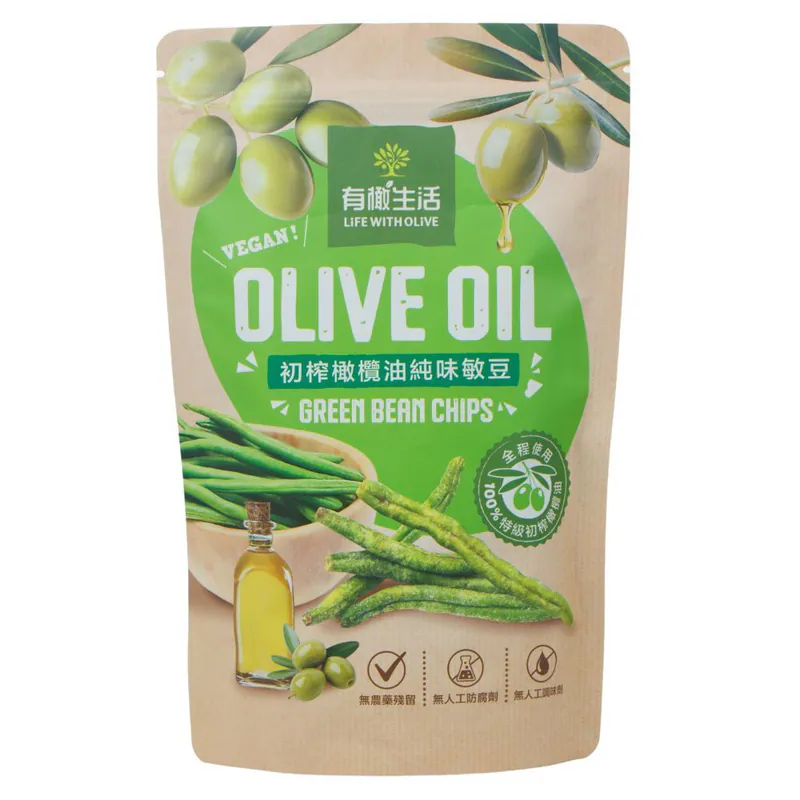 【有橄生活】初榨橄欖油原切敏豆 40g