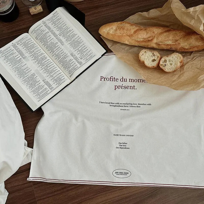 [棉麻質感掛布] Profite du moment présent 享受現在的時光吧！