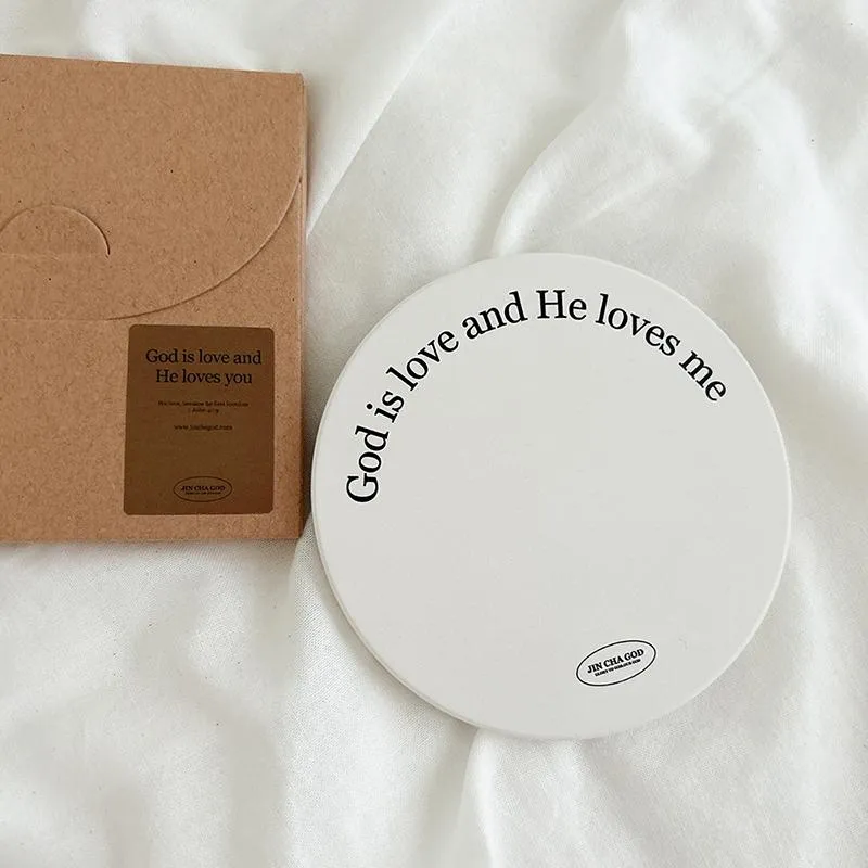 [杯墊]God is love and He loves me
