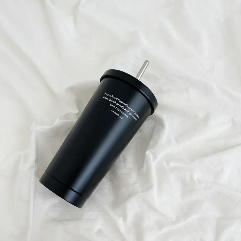 [吸管杯]我以永遠的愛愛你， 因此我以慈愛吸引你