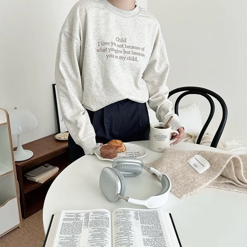 [刺繡大學T] 孩子我愛你 不是因為你付出了什麼 而是因為你是我的孩子