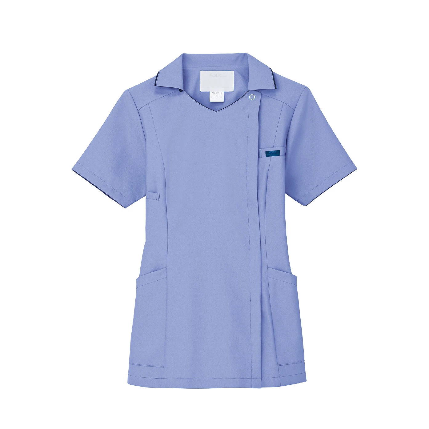 翻領拉鍊式刷手服(共4色)-7024SC