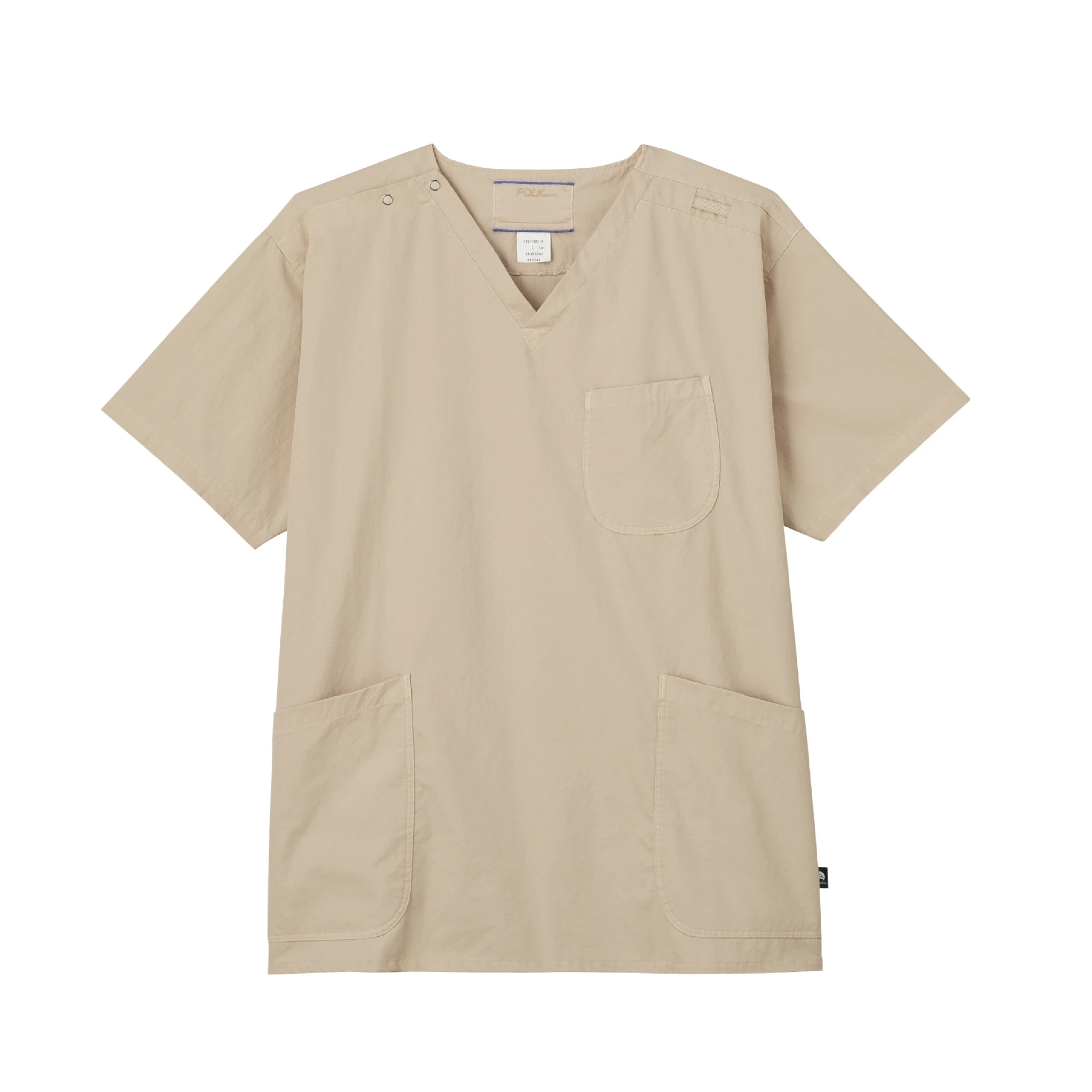復古感刷手服(共5色)-7085SC