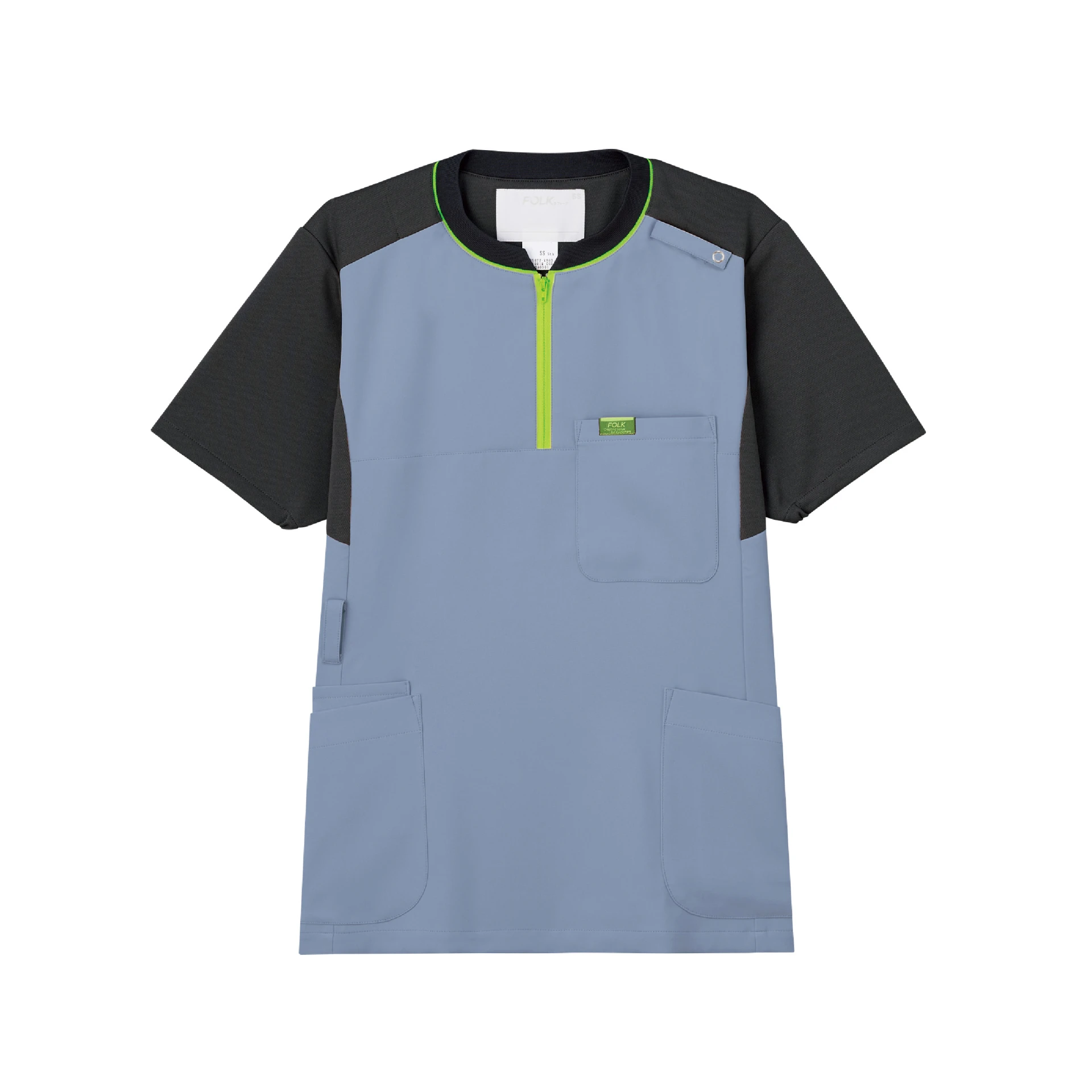 高彈性透氣圓領刷手服(共4色)-CK700
