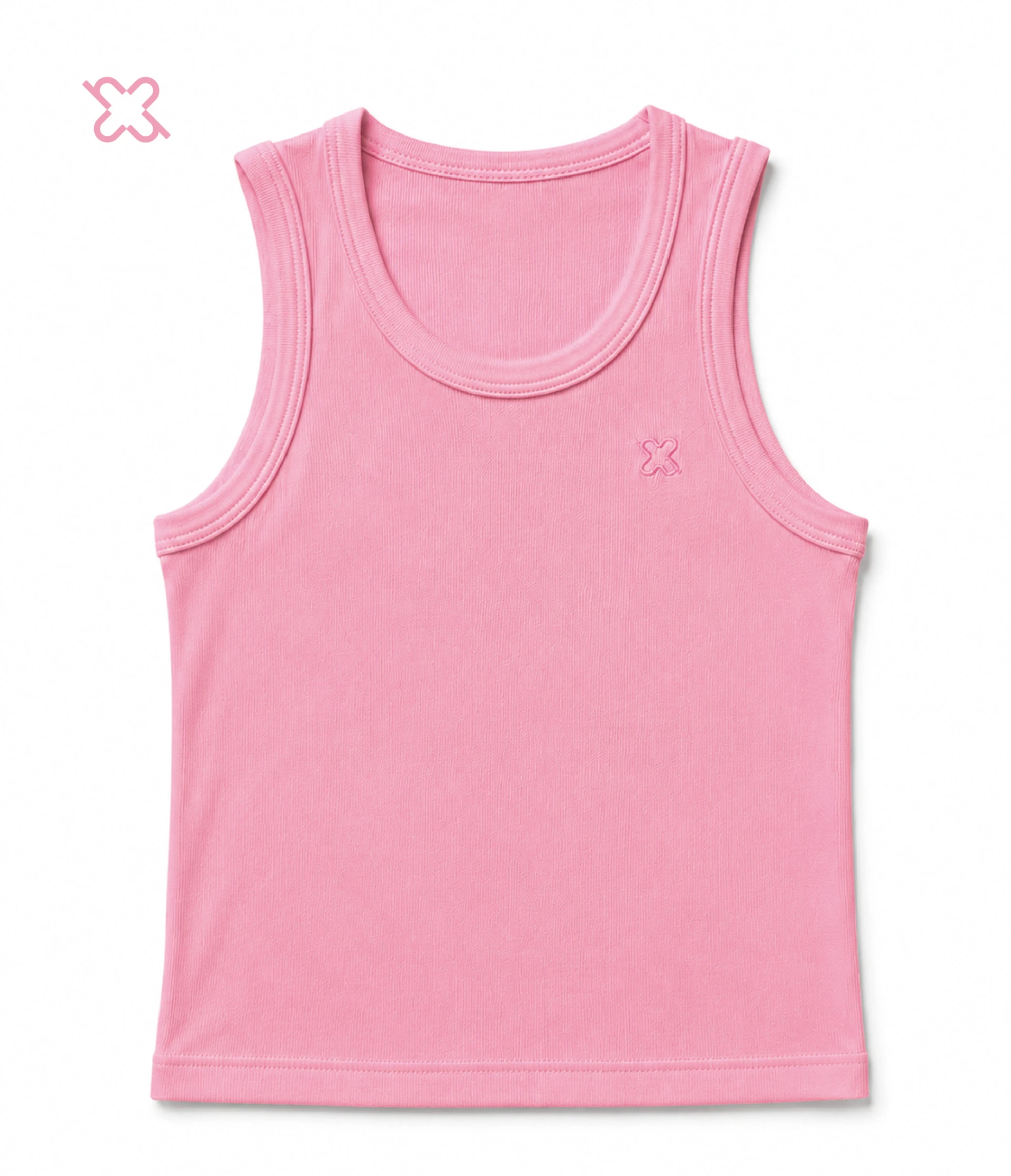 HUUH 合身剪裁坦克背心 LIMITED PINK