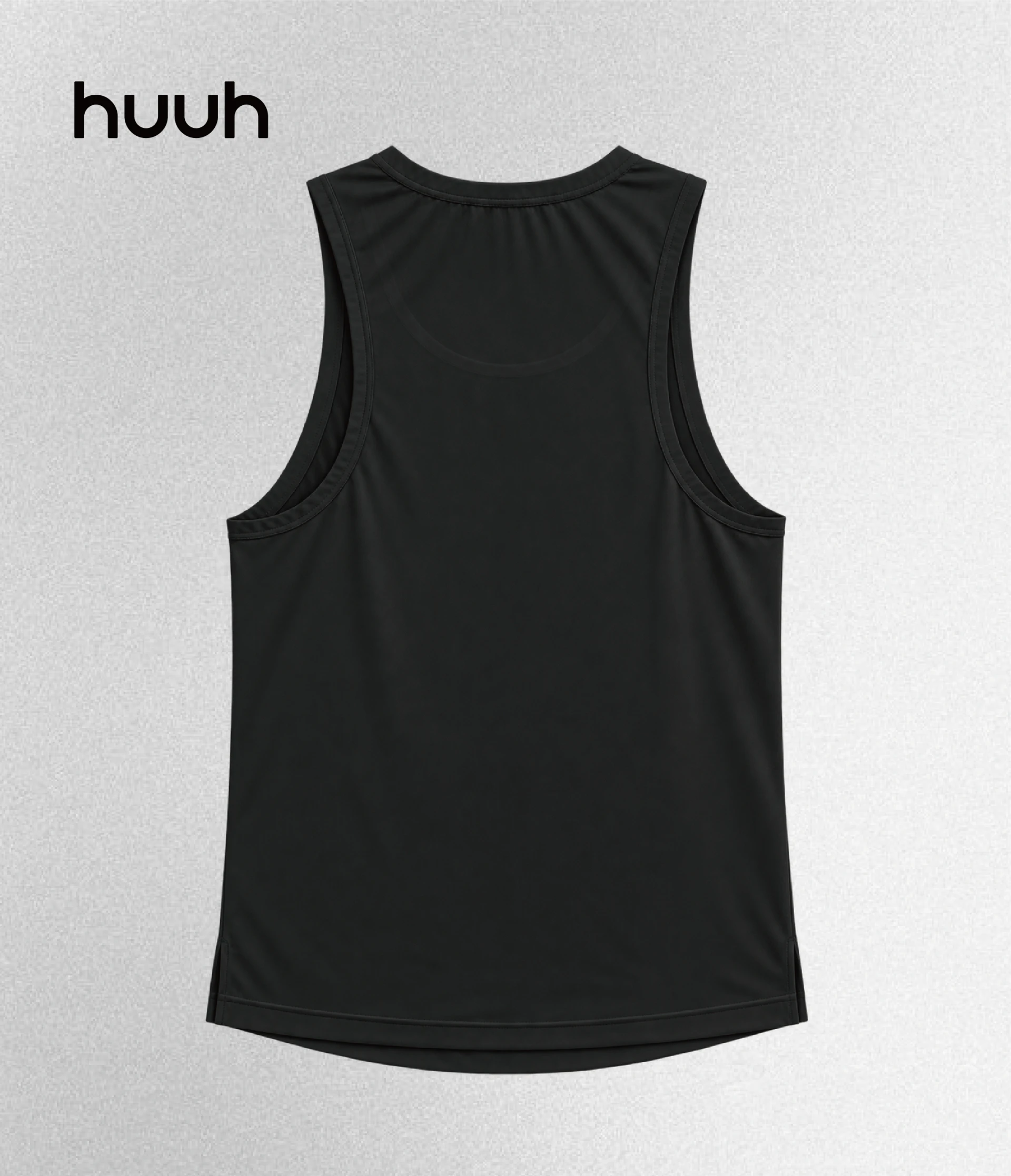 HUUH 機能透氣網洞背心-黑色