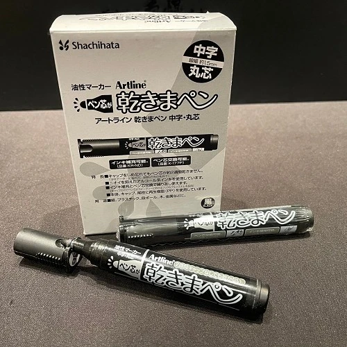 奇異筆_2週間粗圓頭-黑