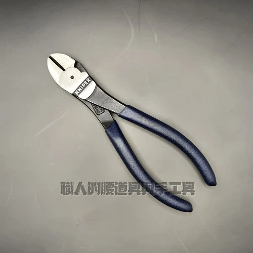 2025限定鋼鐵藍KNIPEX-160mm強力斜口鉗