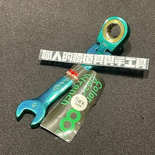 MACCHO-可動棘輪板手8號(短)