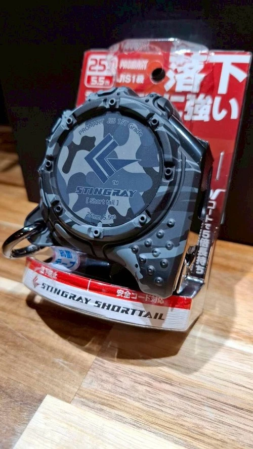 捲尺_原度器-5.5M-限定黑迷彩
