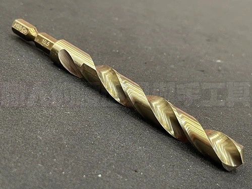 最高級鋼一體成型六角軸鑽頭10.5mm