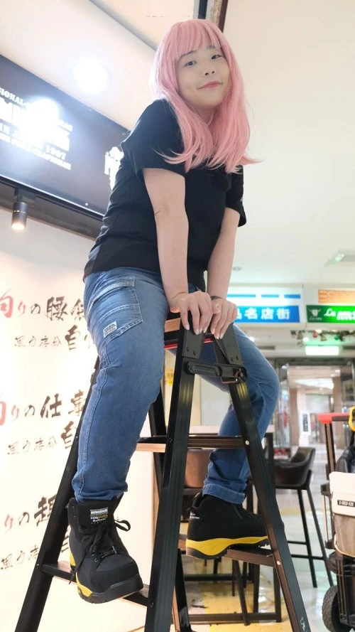 尼克斯安全鞋_軍規黃