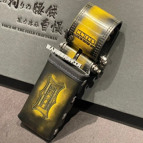 黃玻璃革_水平尺套