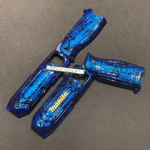 牧田7.2V起子機藍底黑紋金字客製殼
