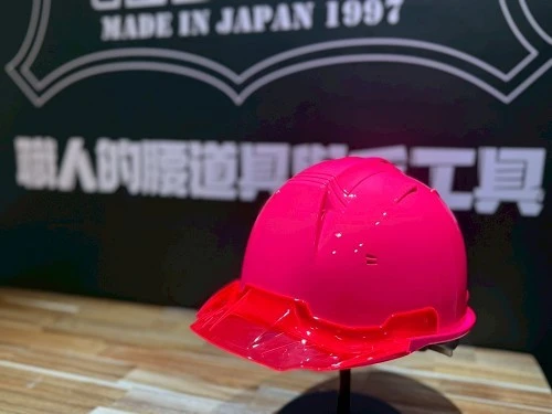 安全帽_螢光色-桃紅