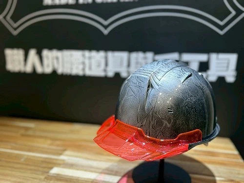 安全帽_暗紋色-銀