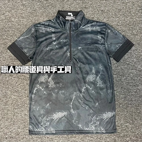 涼感上衣_遮熱POLO衫黑