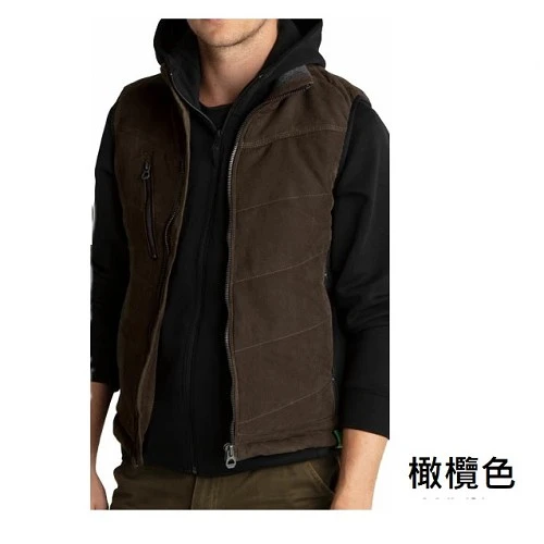 GK_防寒背心(圍脖)-軍綠 L