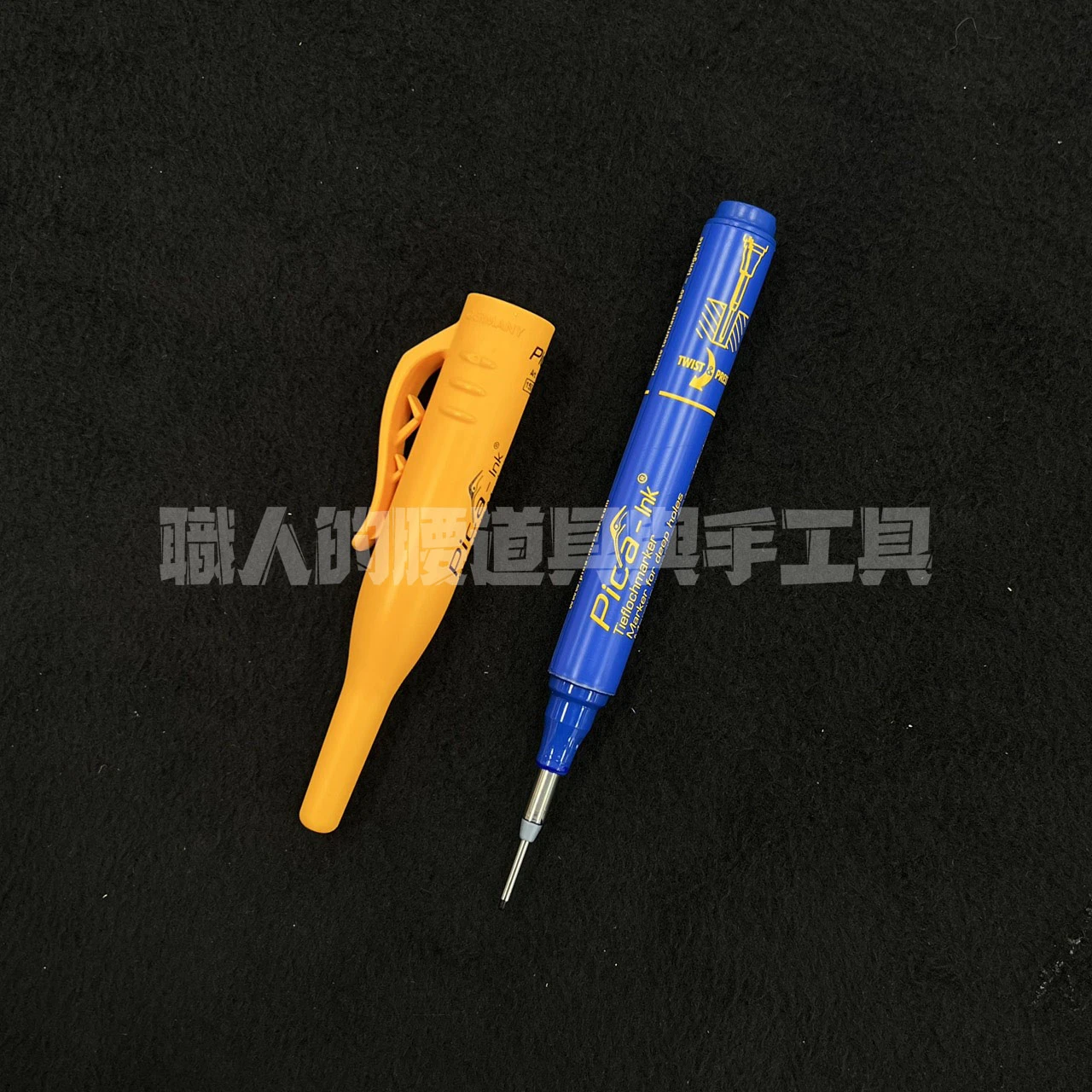Pica 150/41 細長深孔奇異筆 - 藍