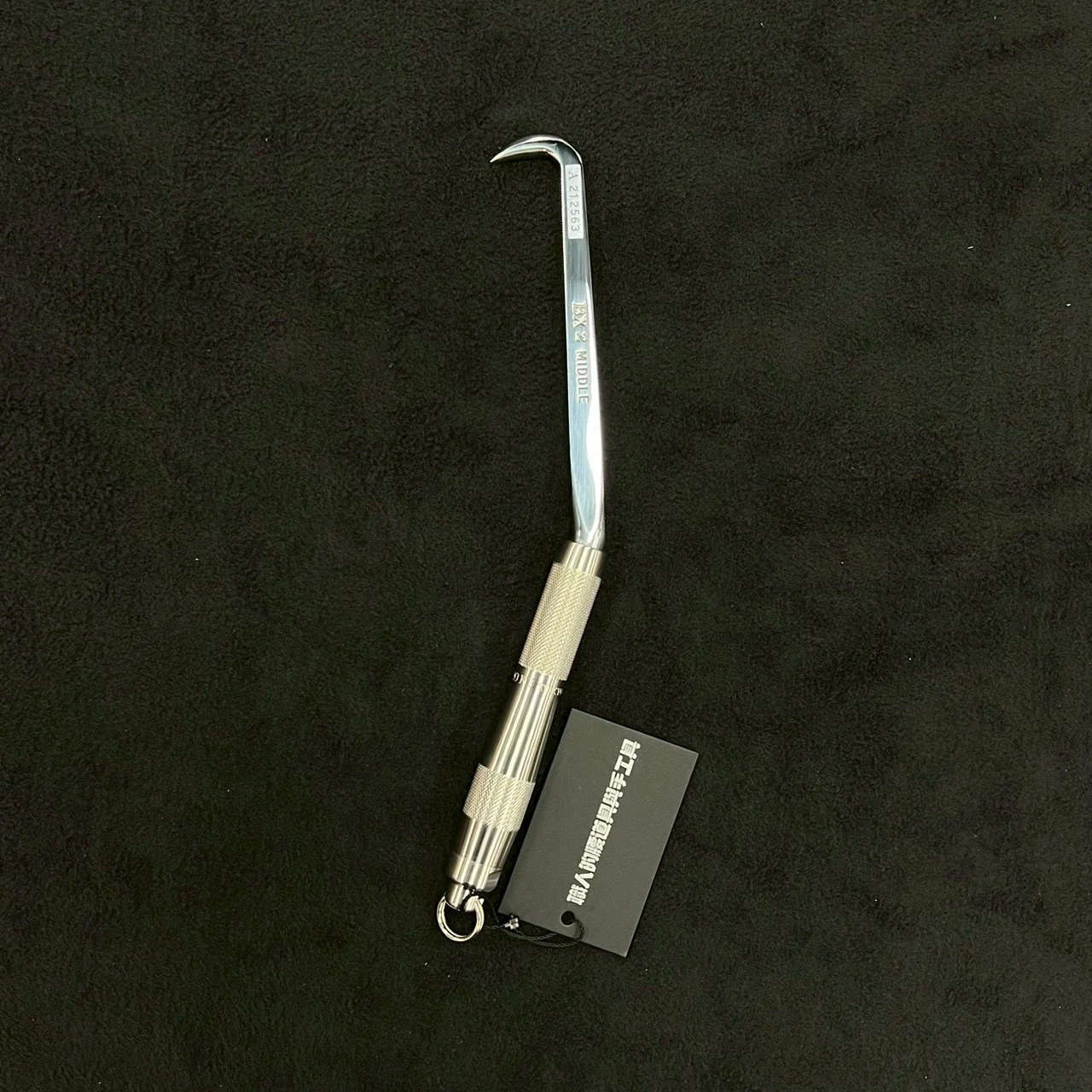 MIKI_紮筋勾2型_全長280mm_常規握把帶防墜環