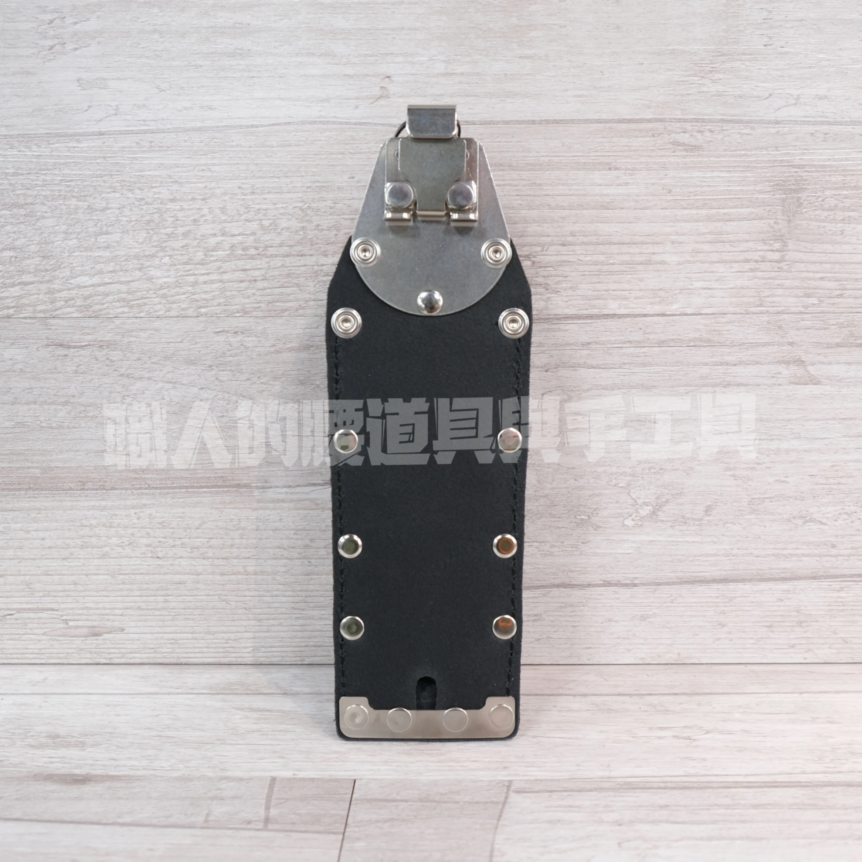 MIKI_快掛式_紮筋勾+鐵線剪收納-黑皮