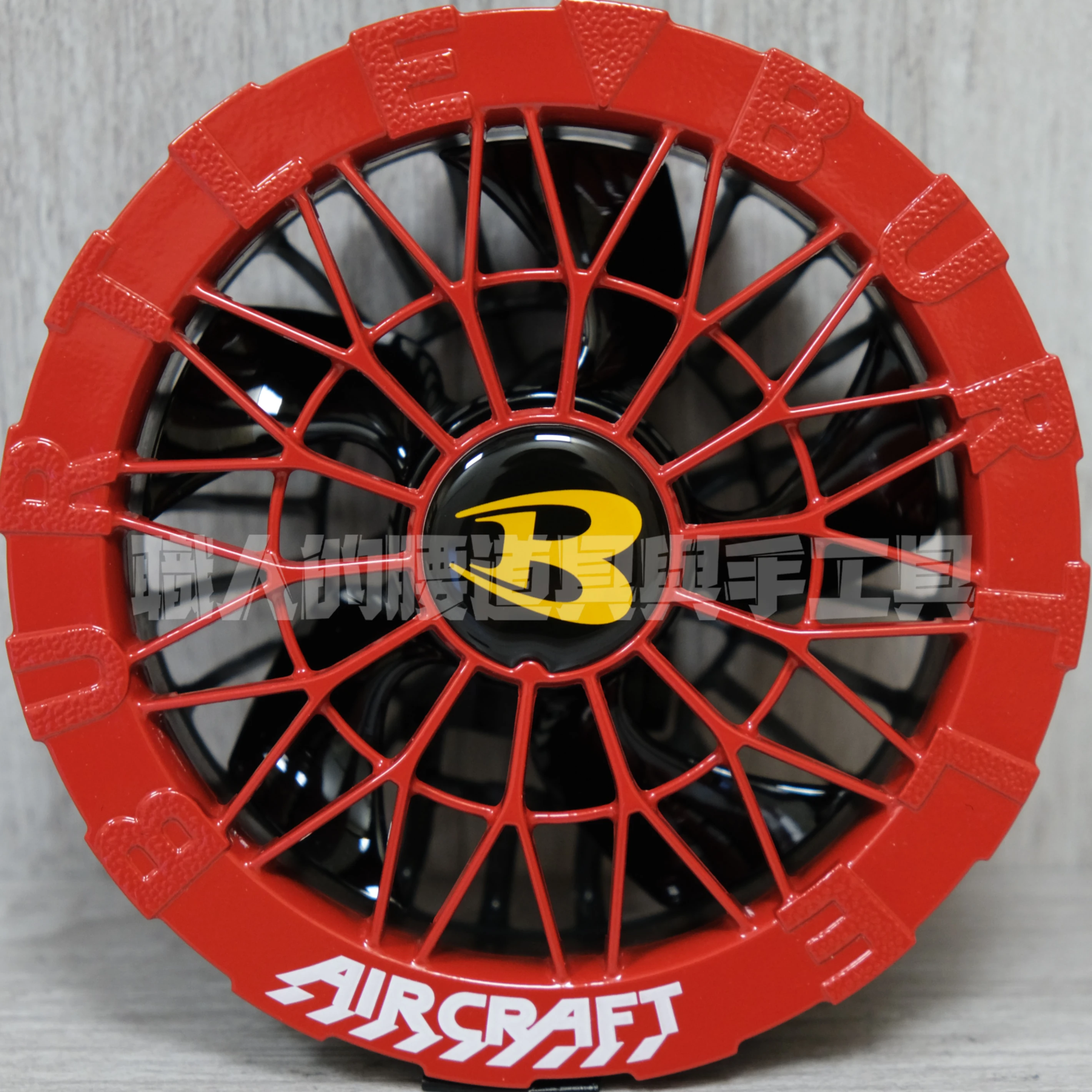 BURTLE 巴特雷 2026空調服風扇30V-蜘蛛紅