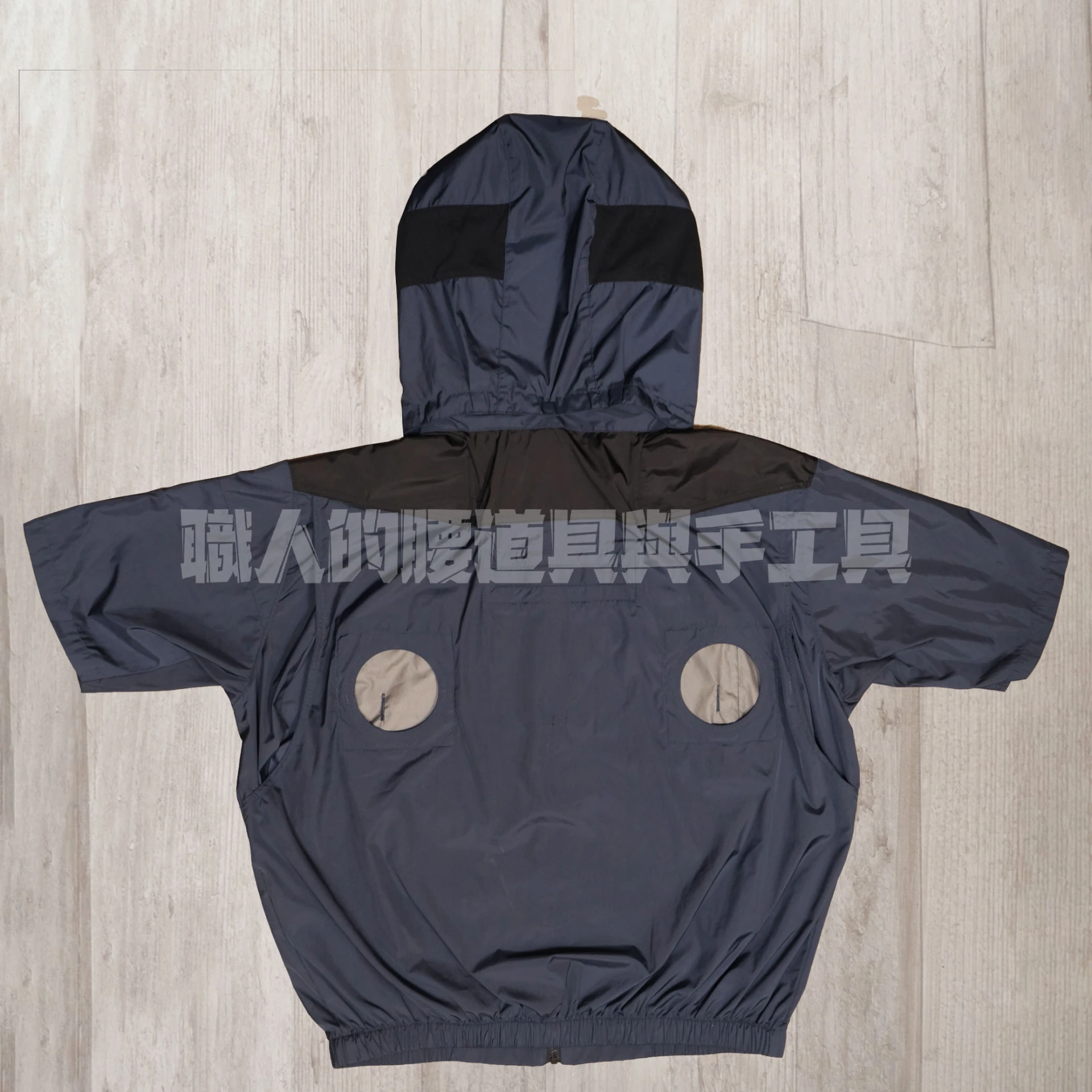 短袖_風王-鍍鈦遮熱-9度-上開-深藍