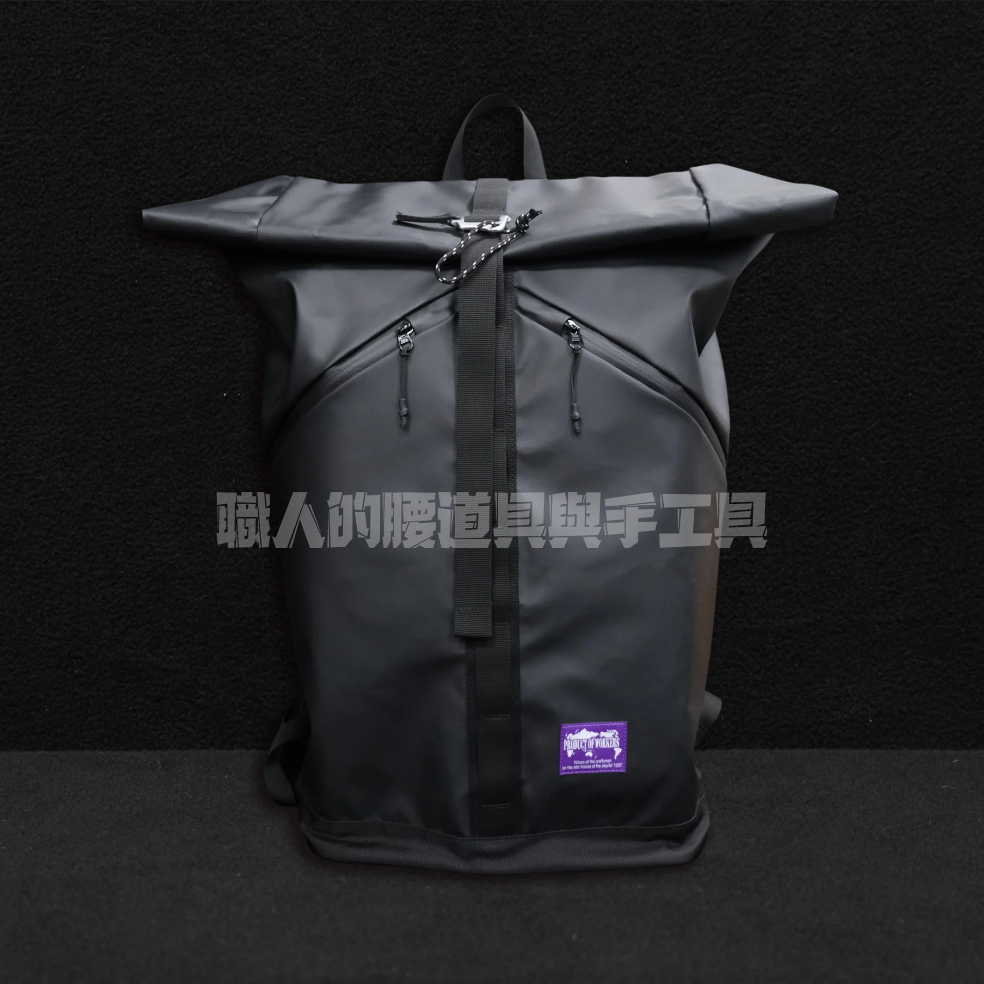 周邊_尼克斯半軍規紫標防水背包