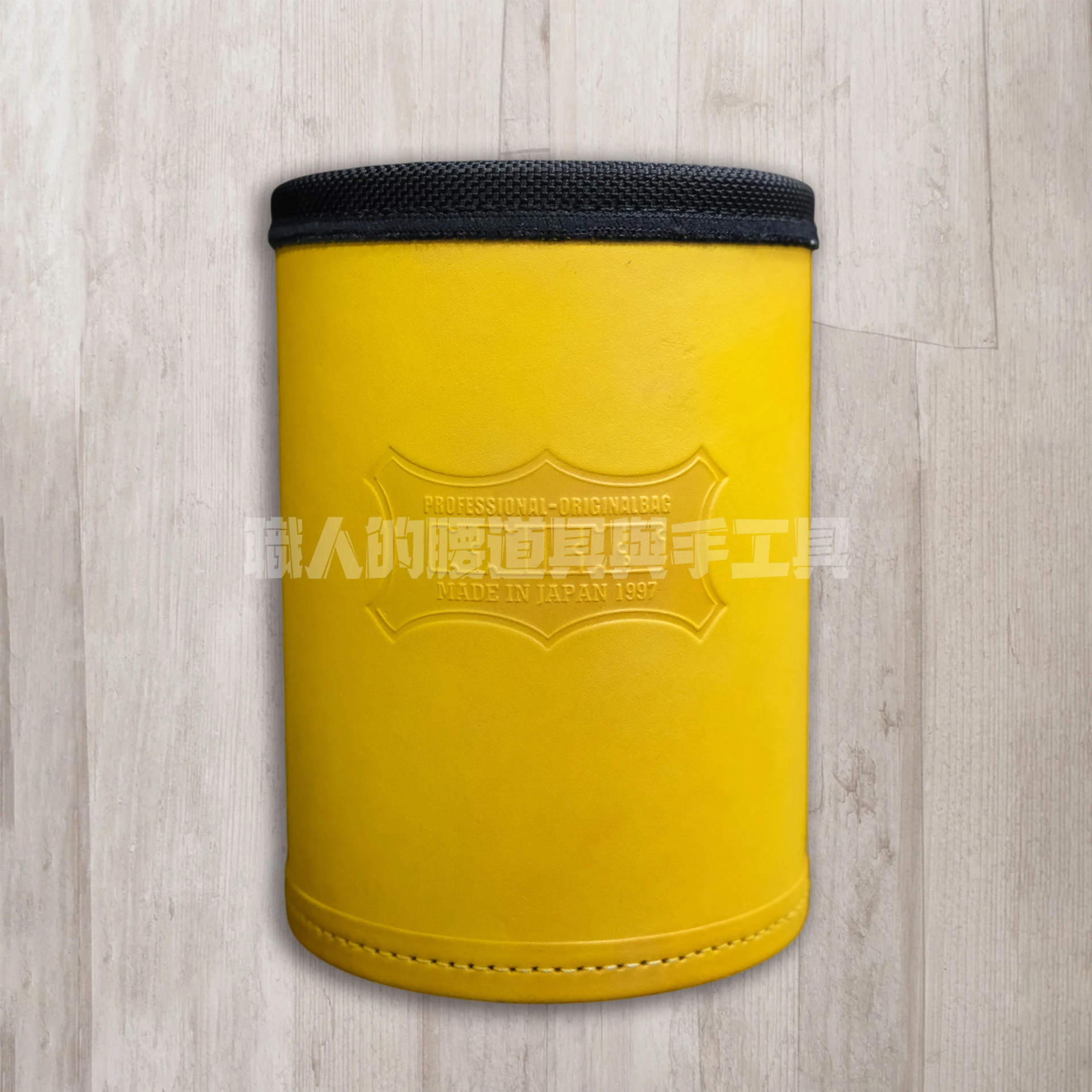 染色皮_黃皮小圓桶(軍規包邊)