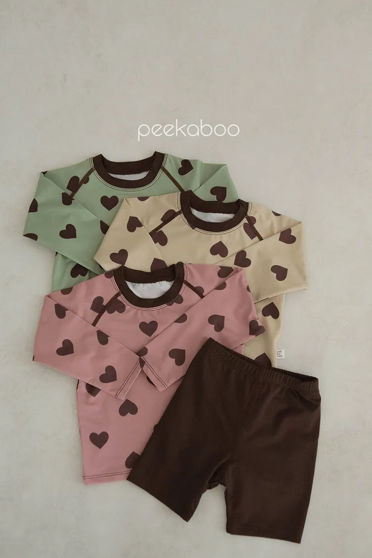 PEK#經典愛心泳裝/3COLORS
