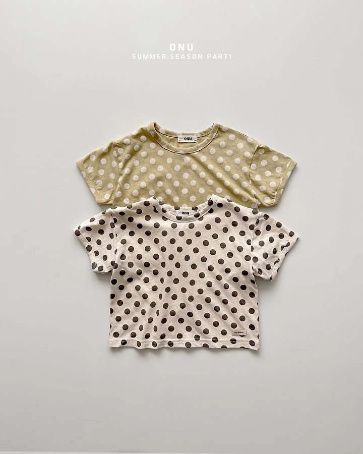 ONU#復古點點T/2COLORS