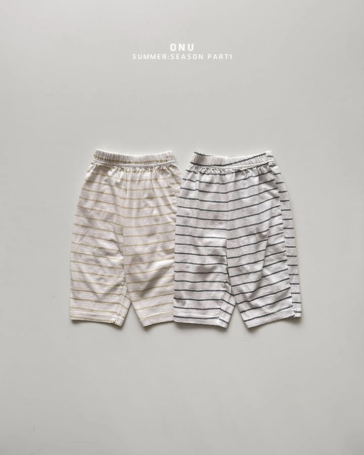 ONU#夏季條紋褲/2OLORS
