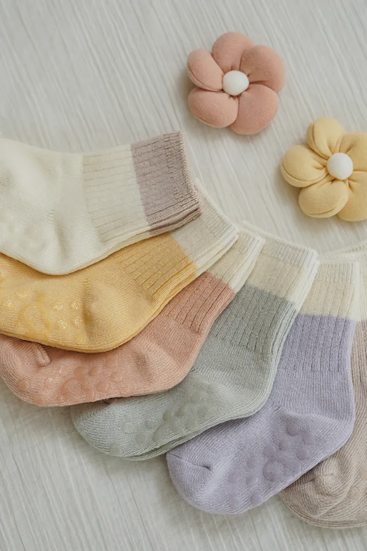 PEK#繽紛活潑襪襪/6COLORS