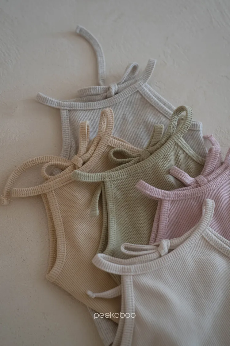 PEK#清涼一夏中小童繫帶套裝/5COLORS