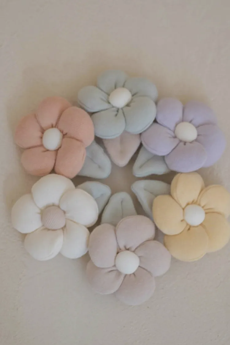 PEK#繽紛活潑立體髮夾/6COLORS