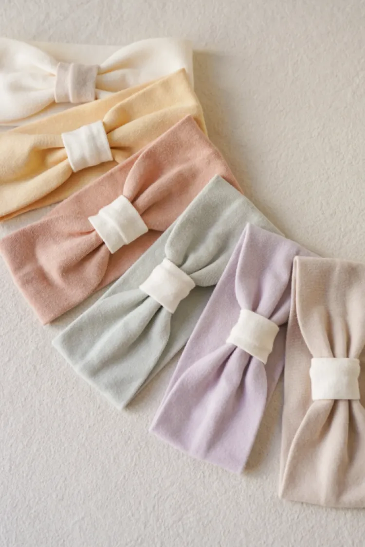 PEK#繽紛活潑髮帶/6COLORS
