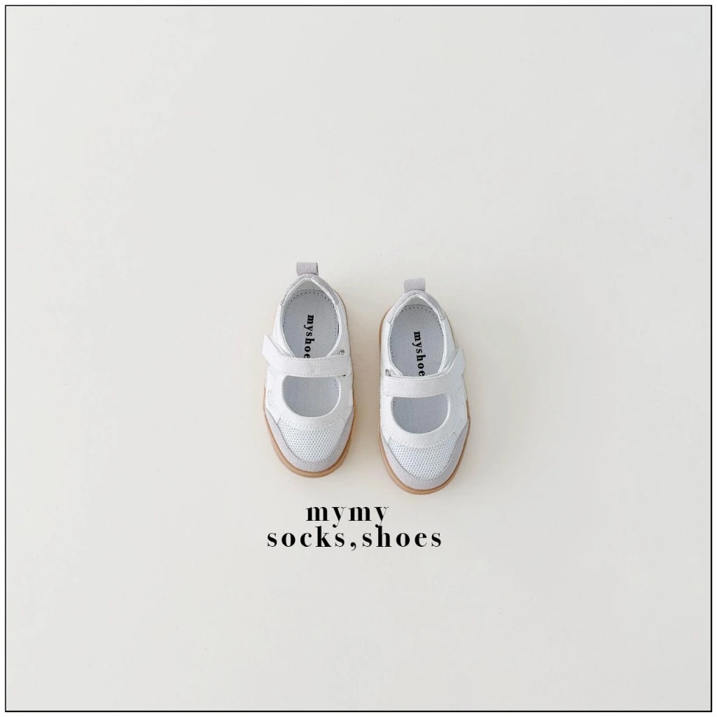 MYSOCKS#拼布網眼鞋