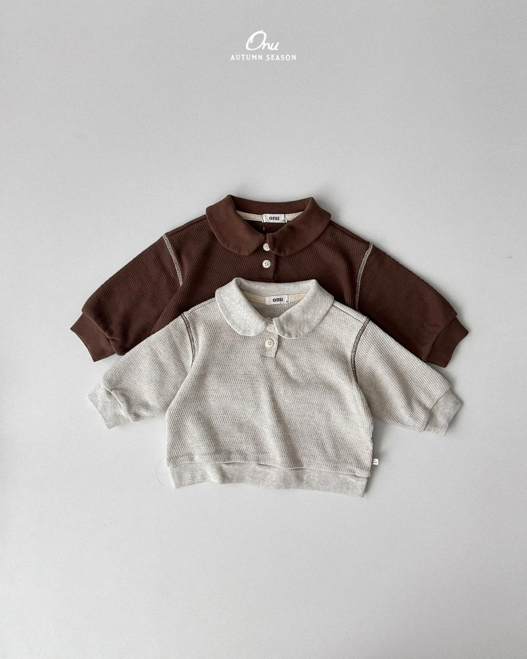 ONU#縫線造型上衣/2COLORS